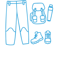Backpack icon – essential hiking gear