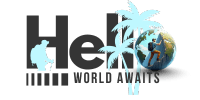 hello world awaits logo