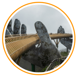 vietnam golden bridge
