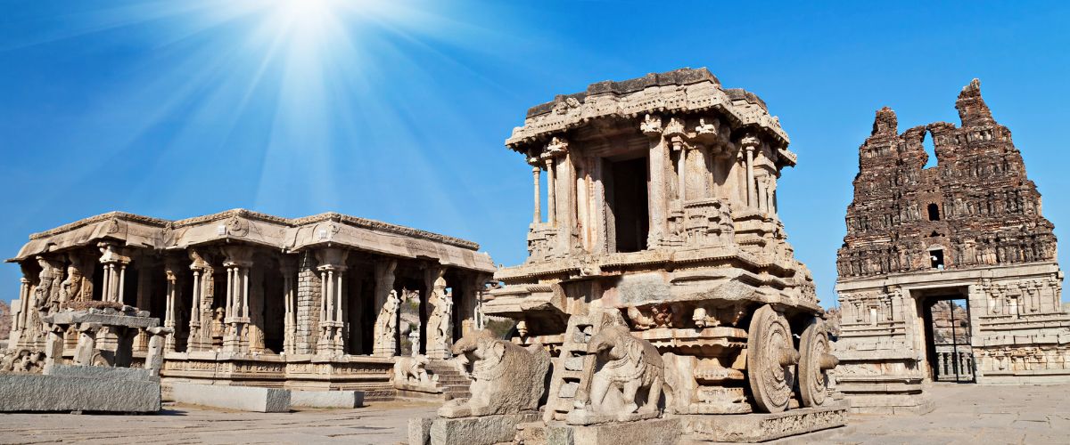 a natural photogenic view of hampi in india