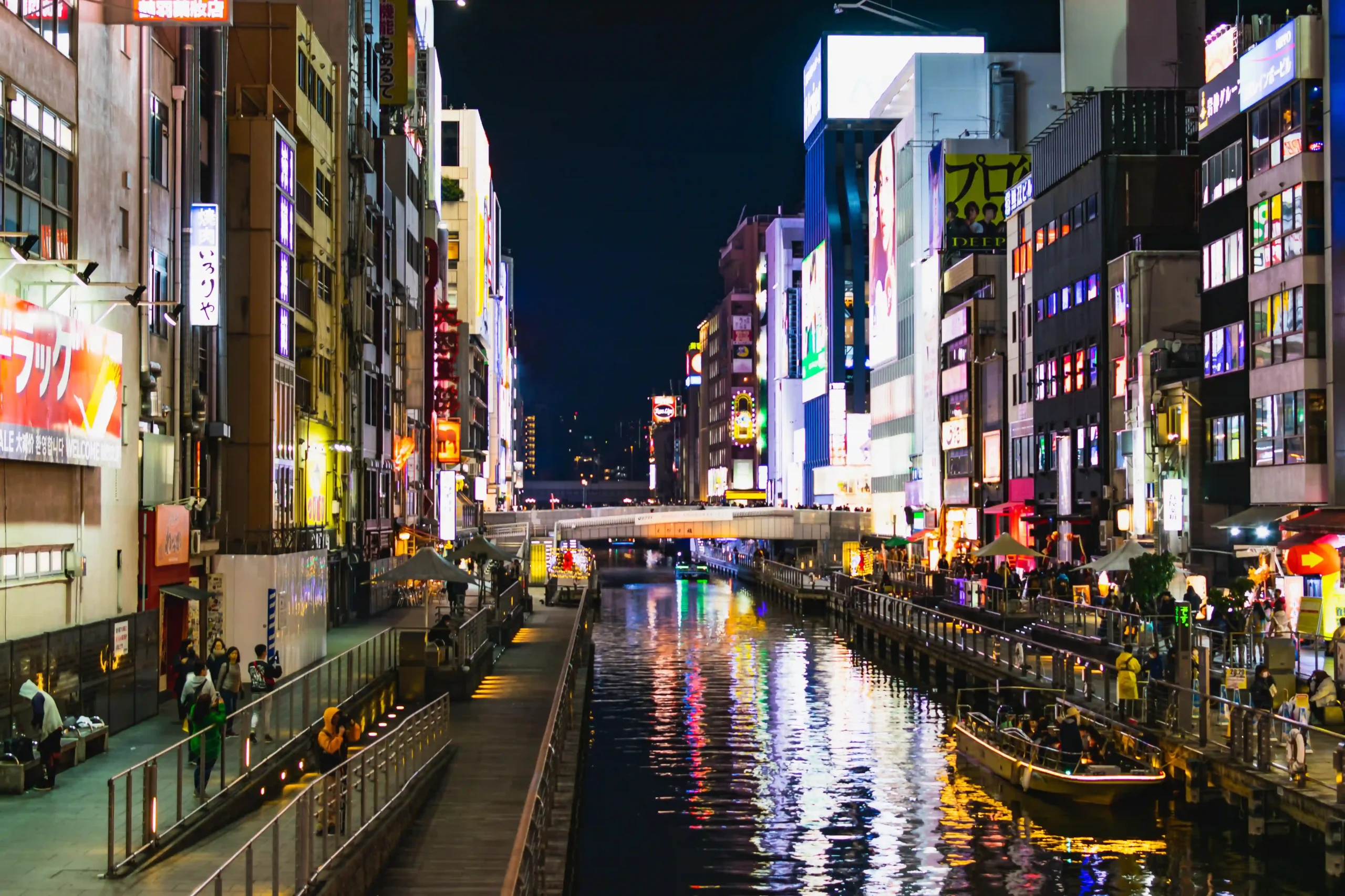 Dotonbori canal district, Osaka, Japan