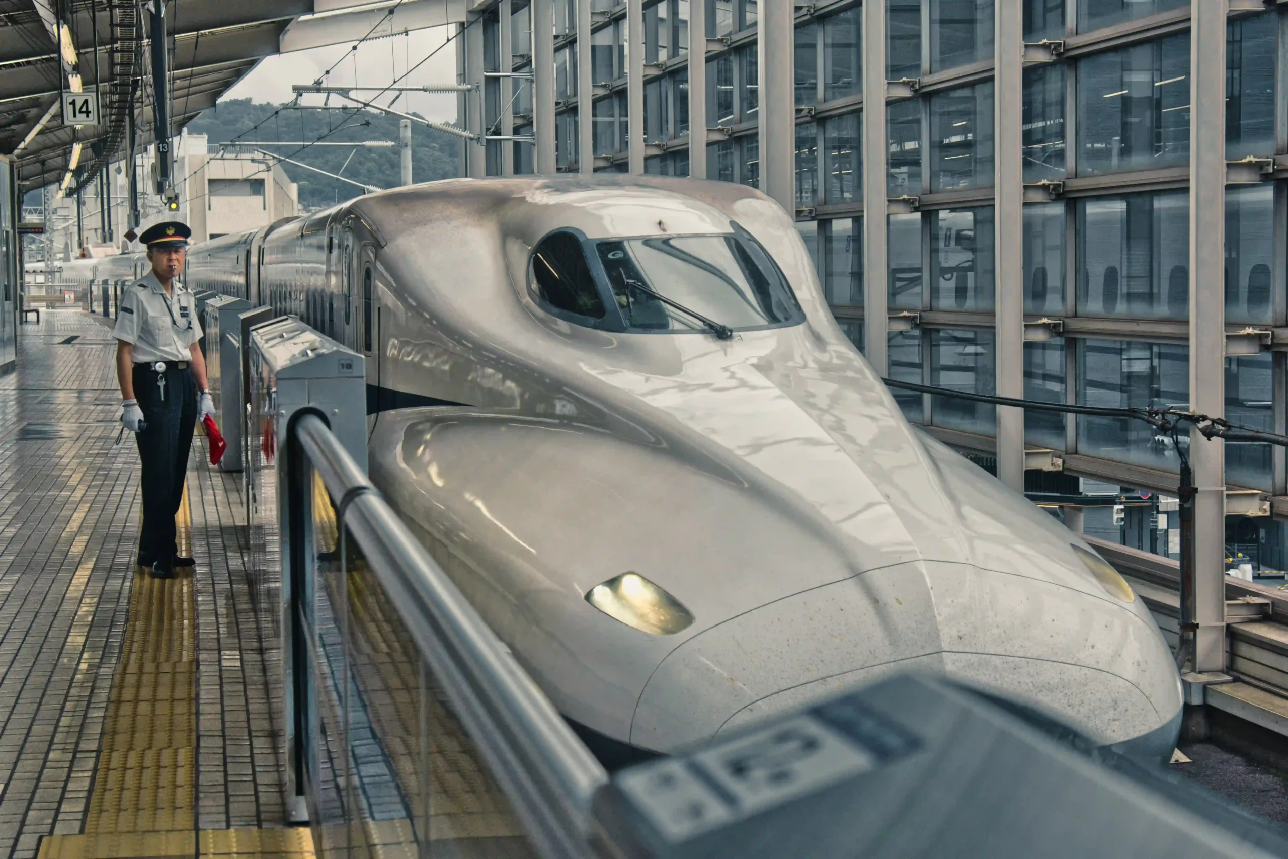 Shinkansen bullet train, Japan